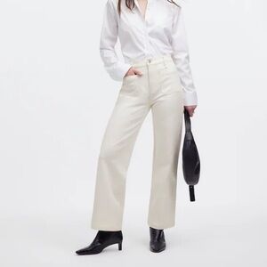 The Emmett Wide-Leg Full Length Jean: Patch Pocket Edition